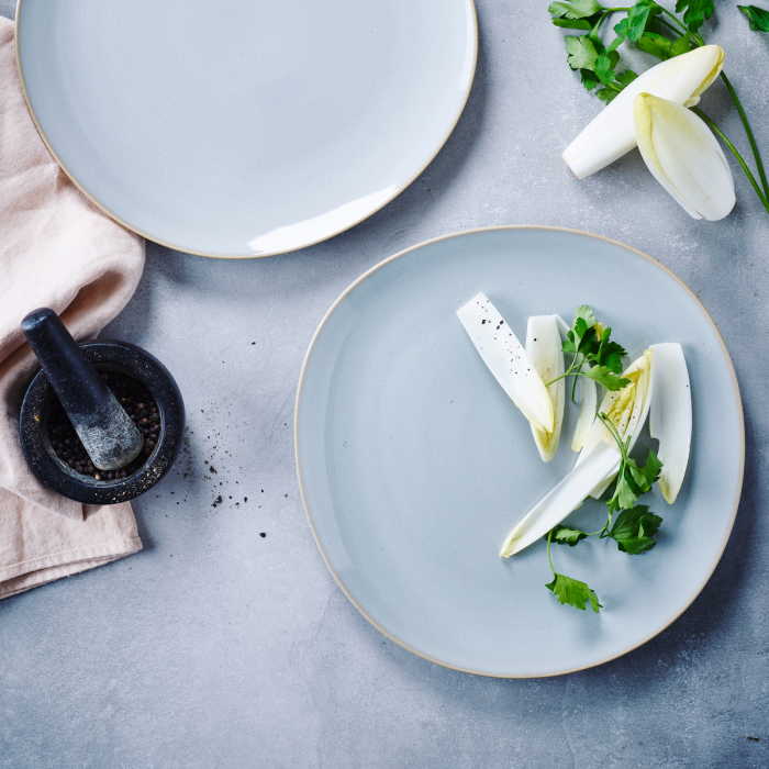 Dinner plate Pearl grey