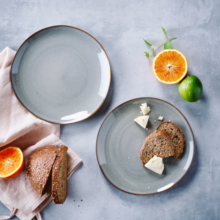 Dessert Plate Quartz grey