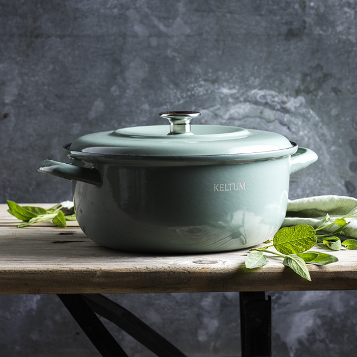Casserole Misty green