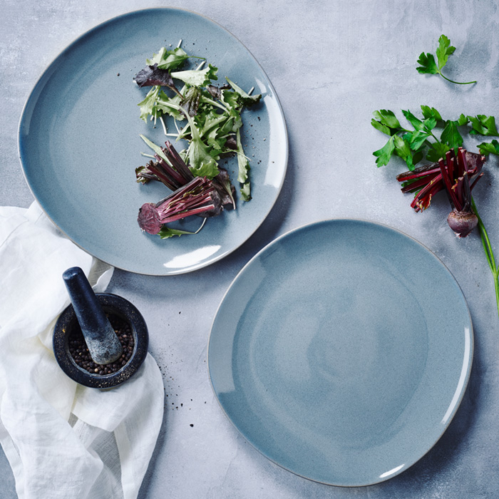 Dinner plate Smokey blue