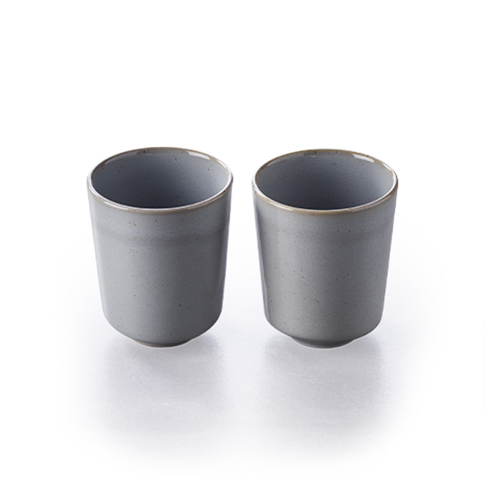 Tasses Pearl grey